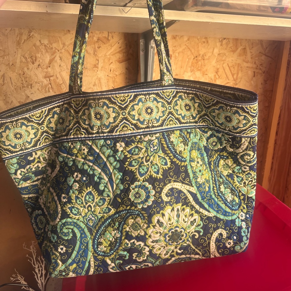 Floral Paisley Tote Bag